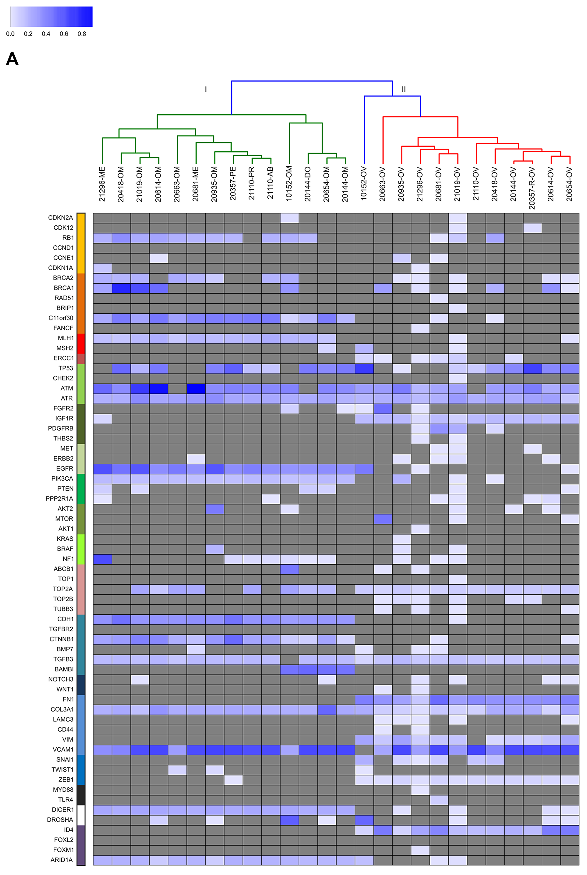 Unsupervised cluster analysis