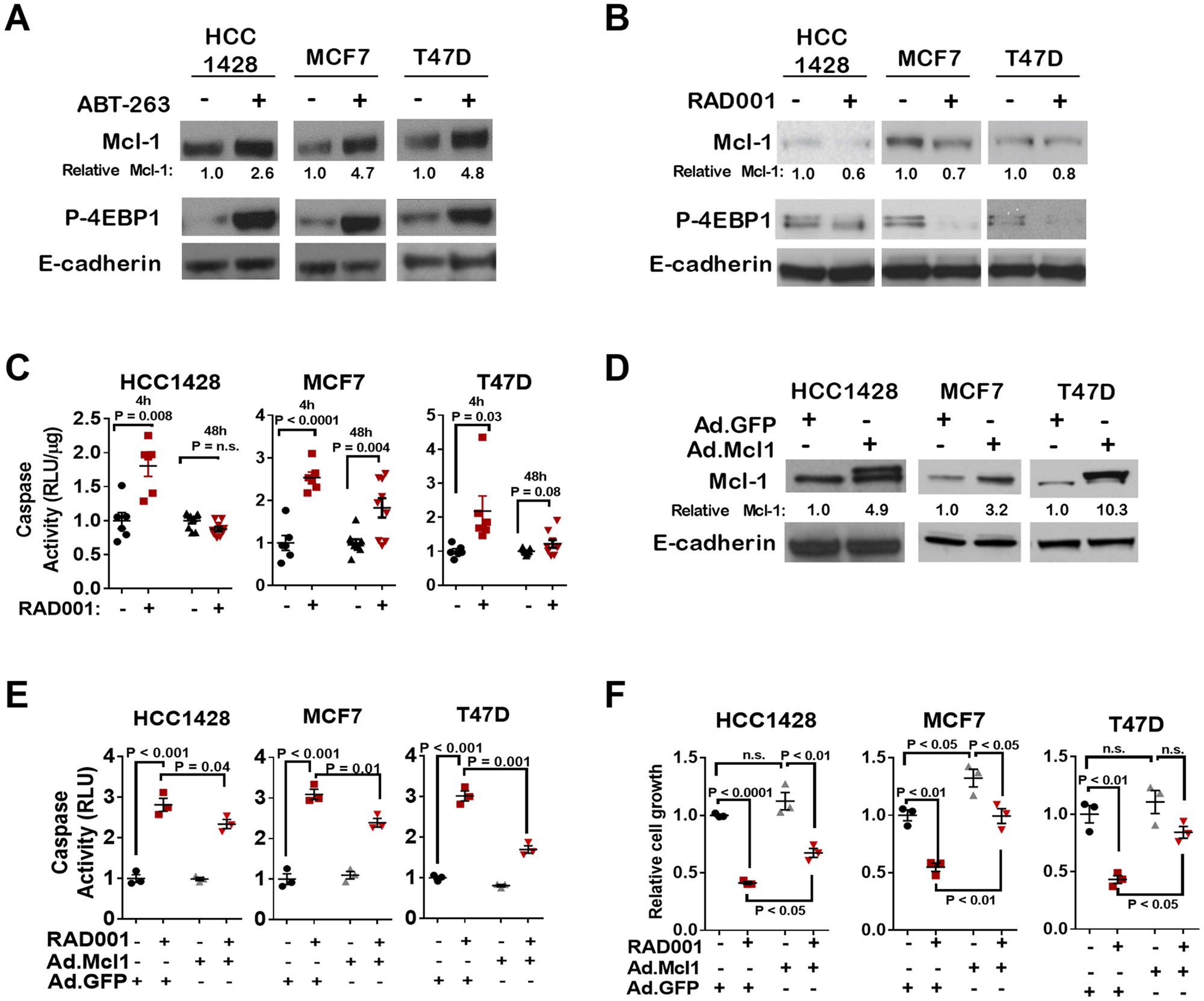 mTORC1 inhibition induces cell death through Mcl-1 depletion