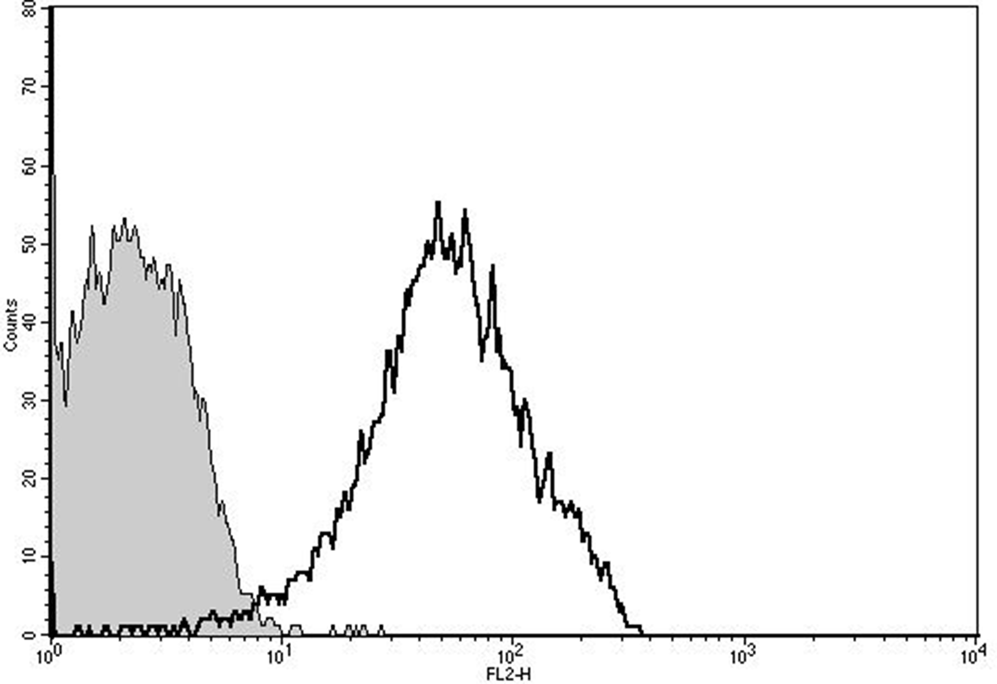 Doxorubicin loading in PMP analyzed by flow cytometry