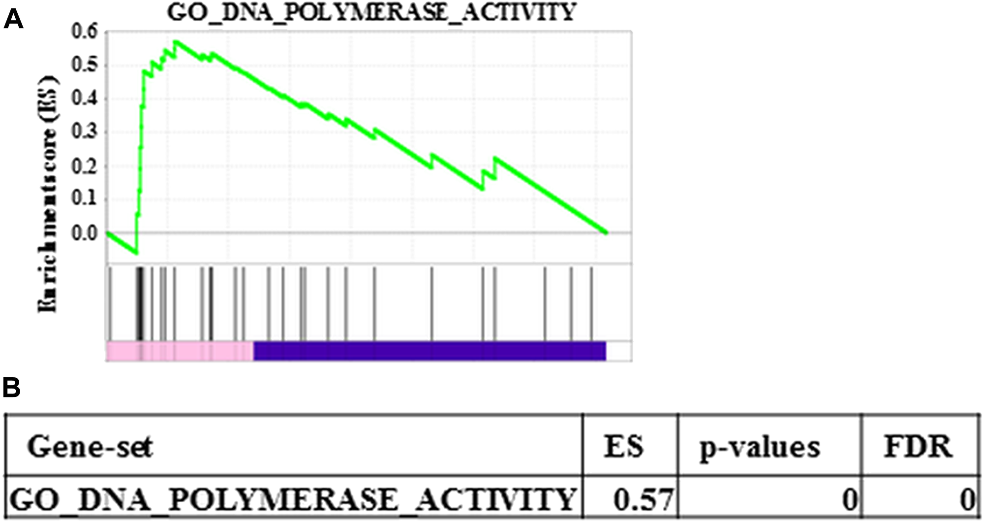 Most enriched gene set between wild-type ESCs and Prss1T29I