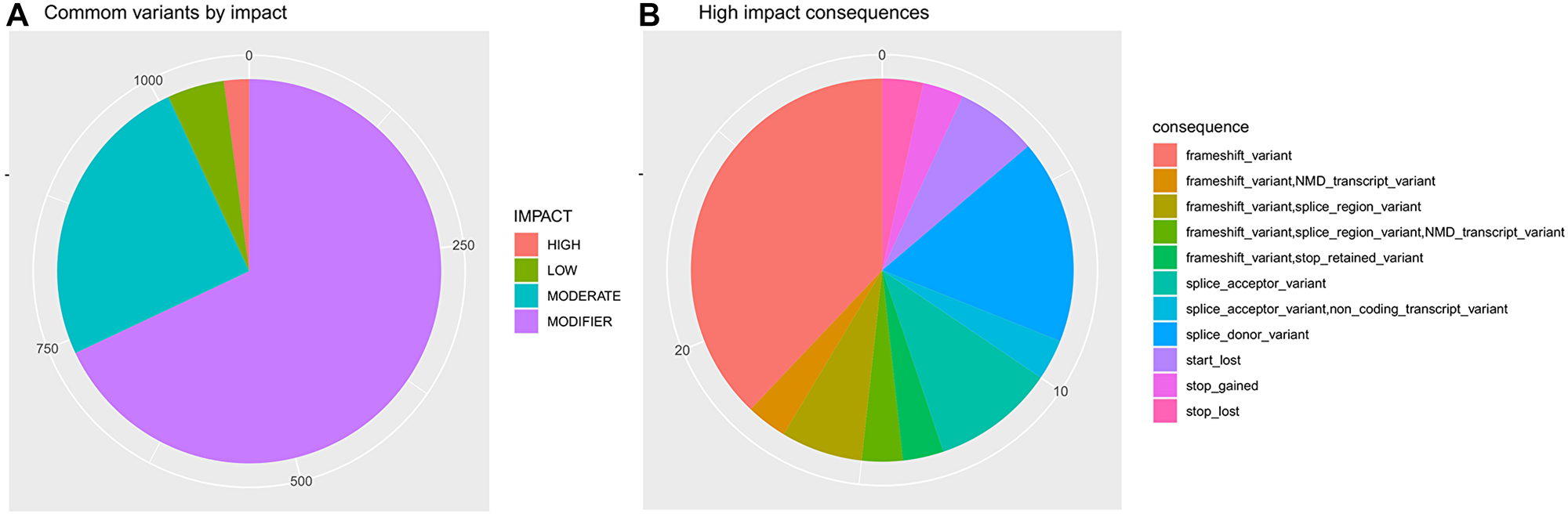 Somatic variants identified in both tumor and adjacent tissue