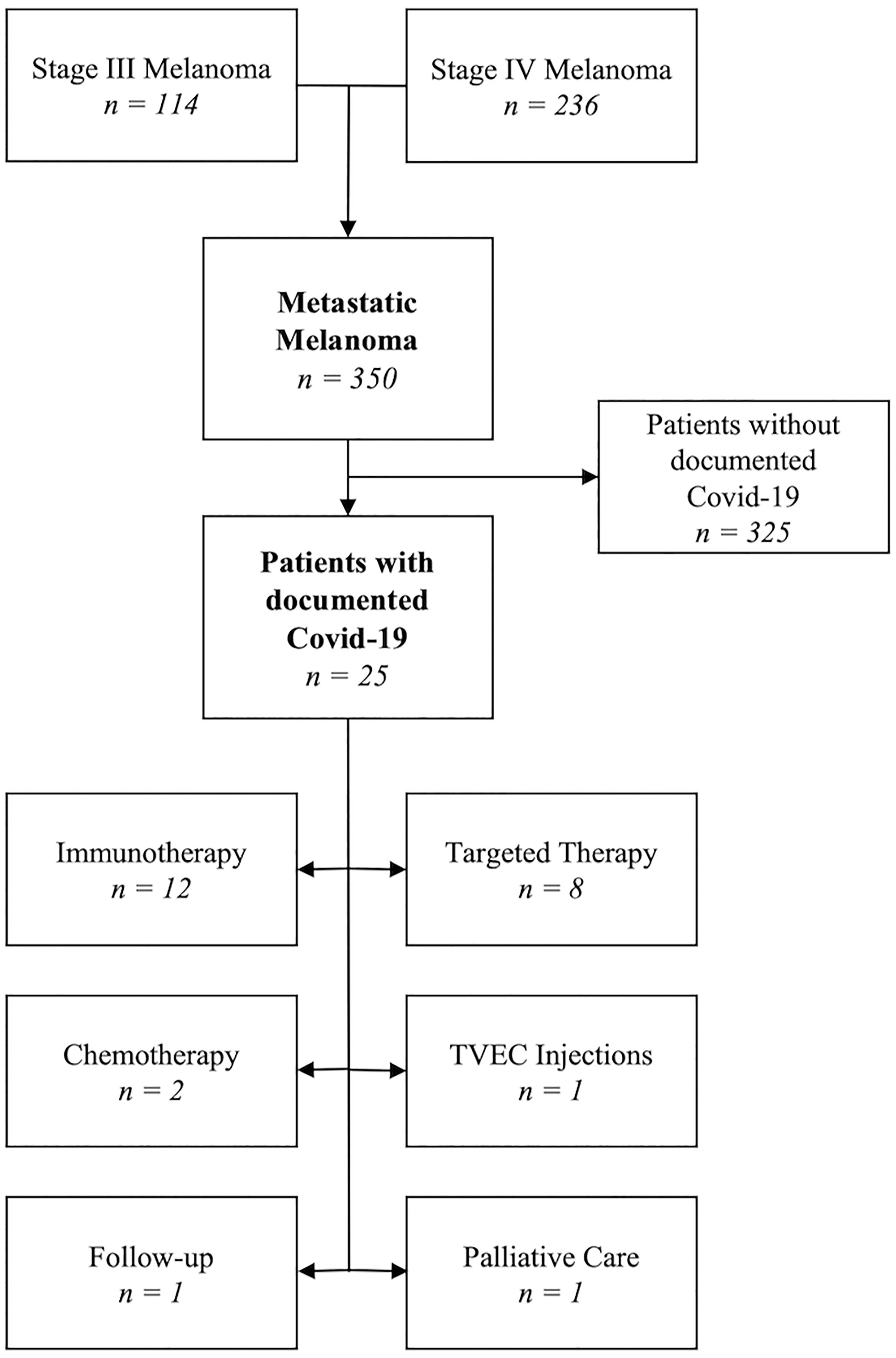 Flowchart for patients included in the analysis