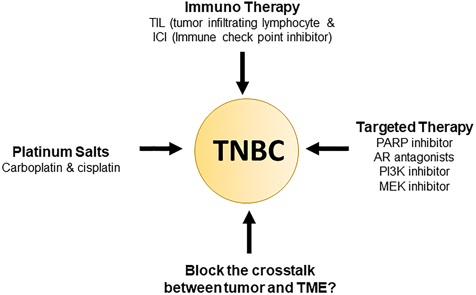 Current triple negative breast cancer therapy