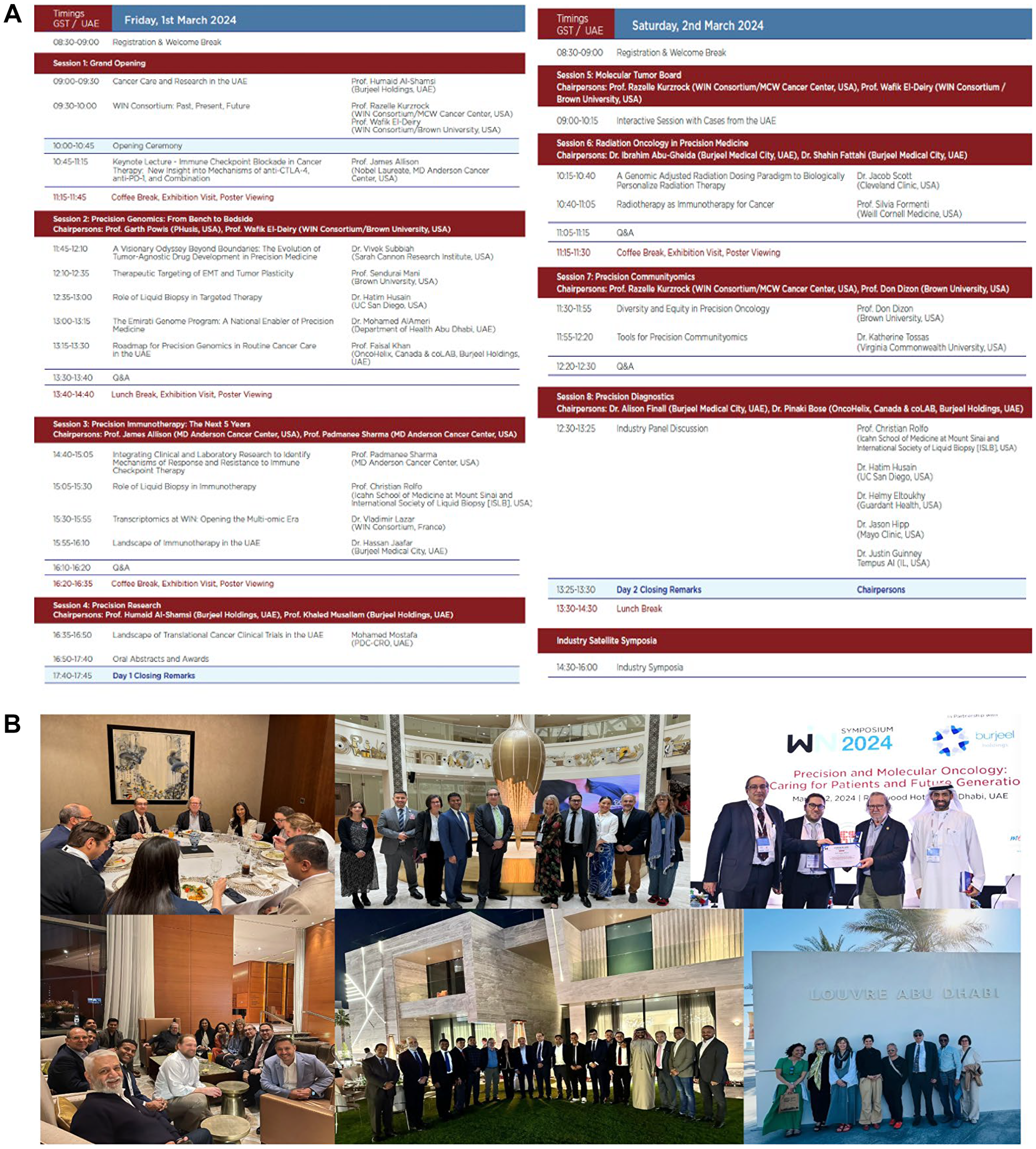 March 2024 WIN symposium held in Abu Dhabi, UAE